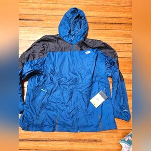 North face midnight petrol wind jacket